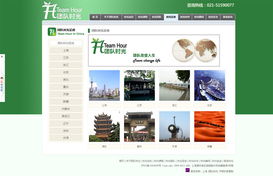 上海團量企業管理咨詢時光團隊網站建設案例 專業呈現與品牌塑造